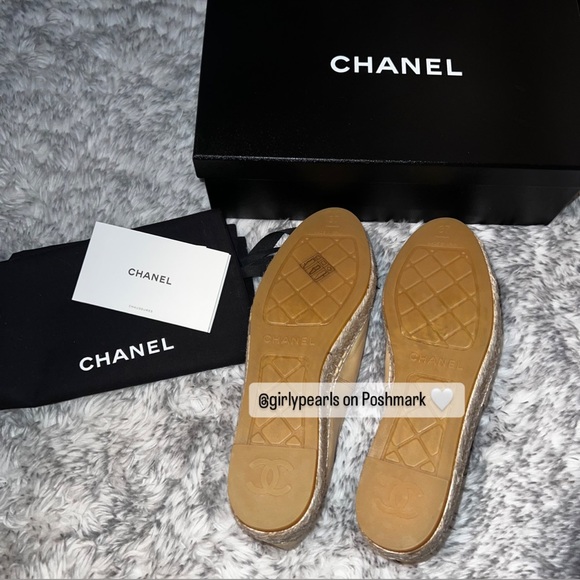 Chanel Espadrilles Women’s 37 NEW - Picture 5 of 17
